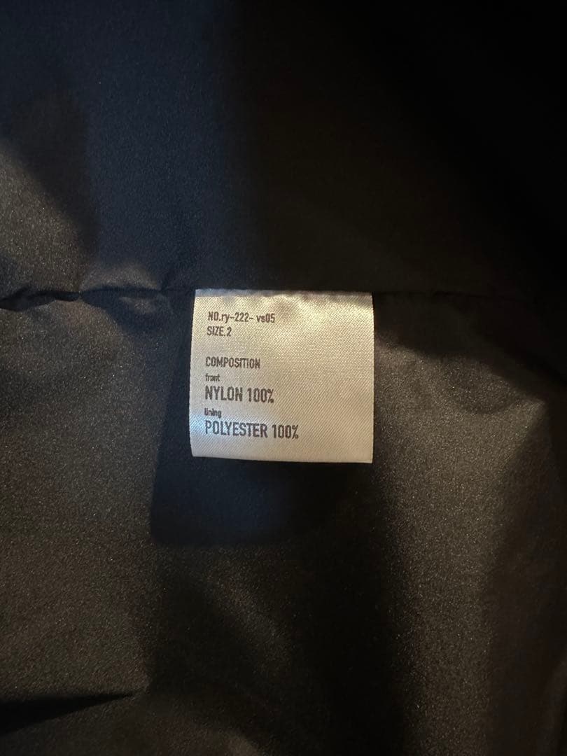 ryaw - Leaf Vein Vest リャウ ベスト