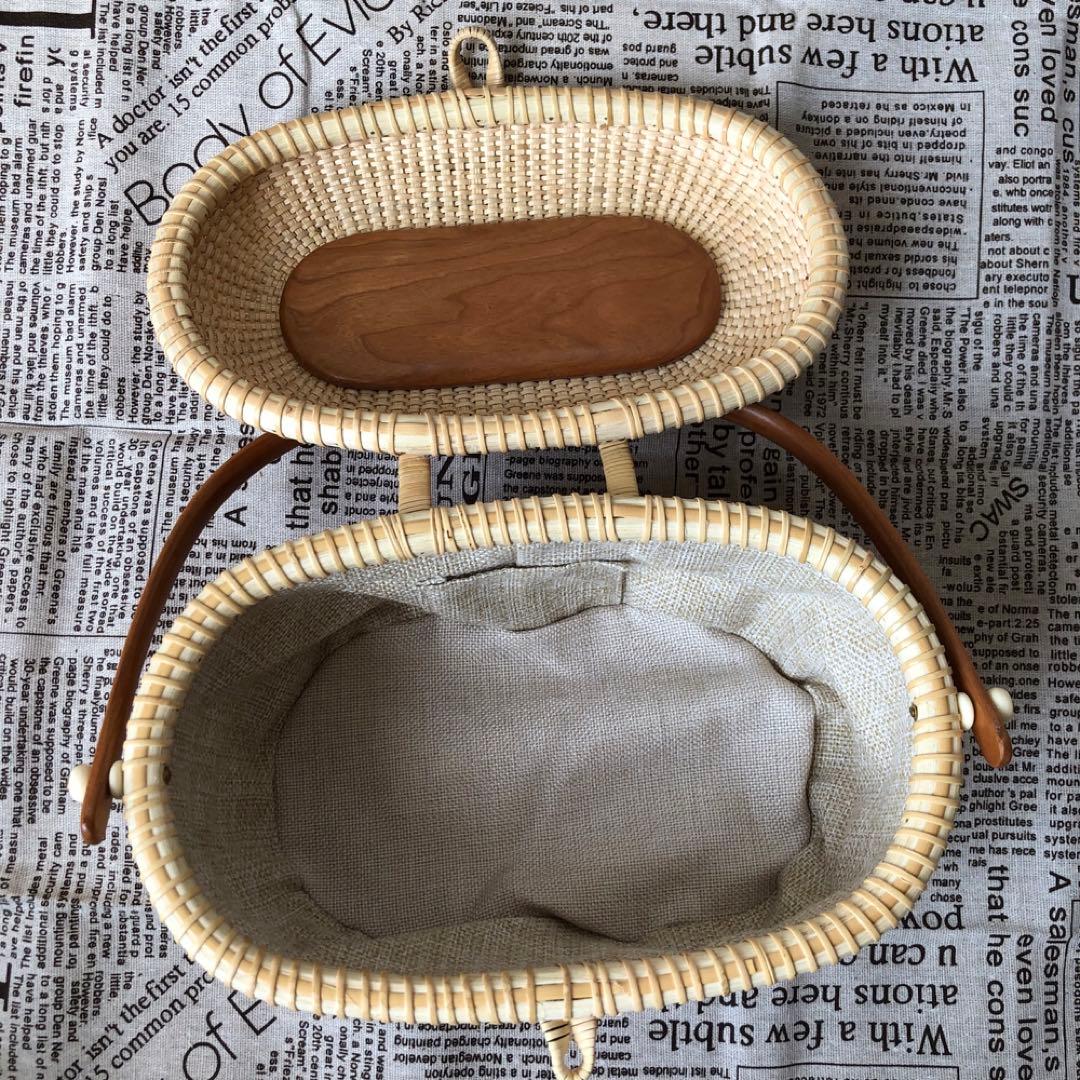 ハンドメイド ピクニックバスケット