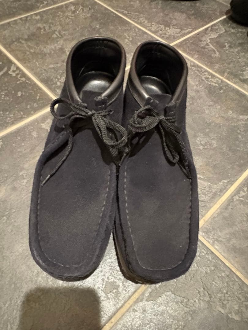Clarks wallabee black クラークス　ワラビー