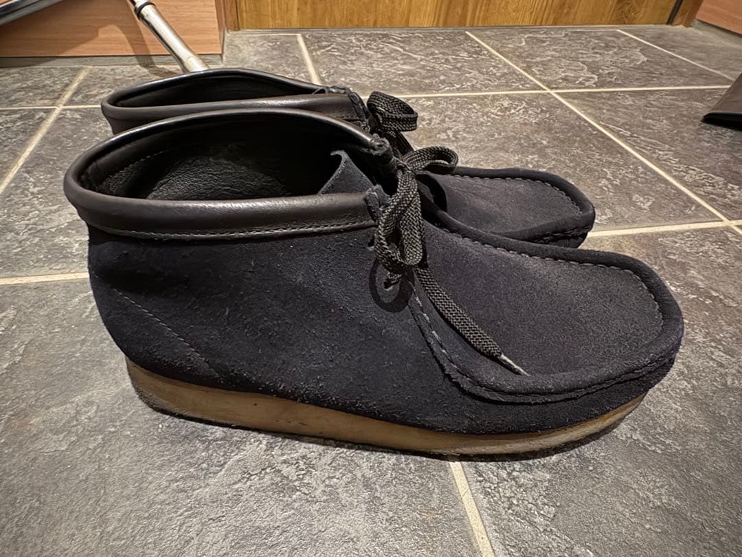 Clarks wallabee black クラークス　ワラビー