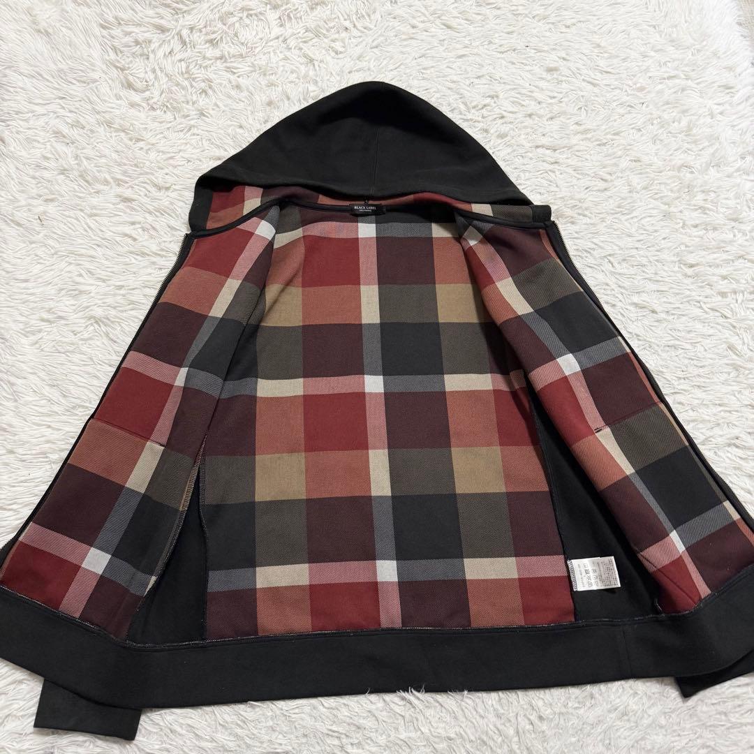 BLACK LABEL CRESTBRIDGE チェック　パーカー　フルジップ