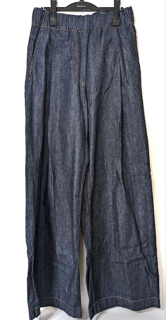 DRIES VAN NOTEN デニムワイドイージーパンツ S 新品 インディゴ