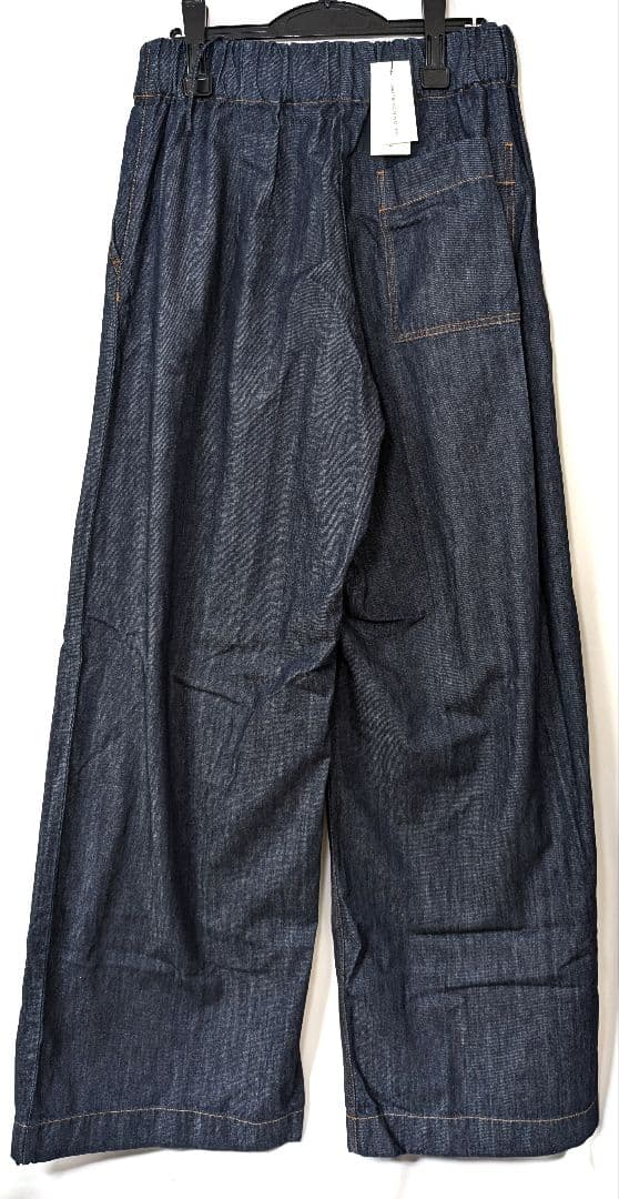 DRIES VAN NOTEN デニムワイドイージーパンツ S 新品 インディゴ