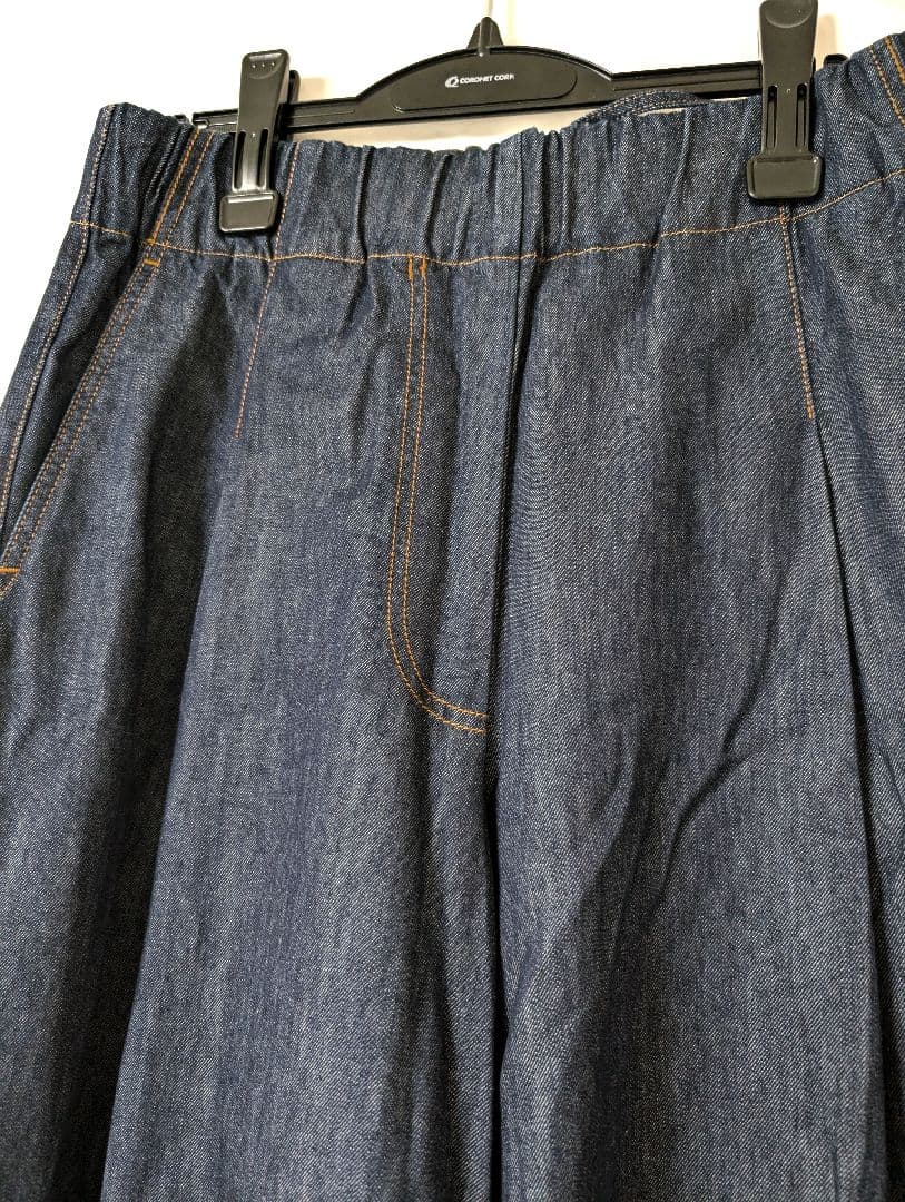 DRIES VAN NOTEN デニムワイドイージーパンツ S 新品 インディゴ