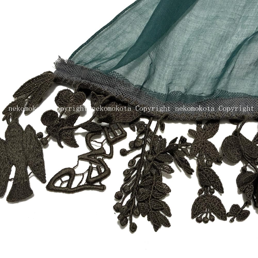 超美品 ミナペルホネン forest parade フォレストパレード ストール