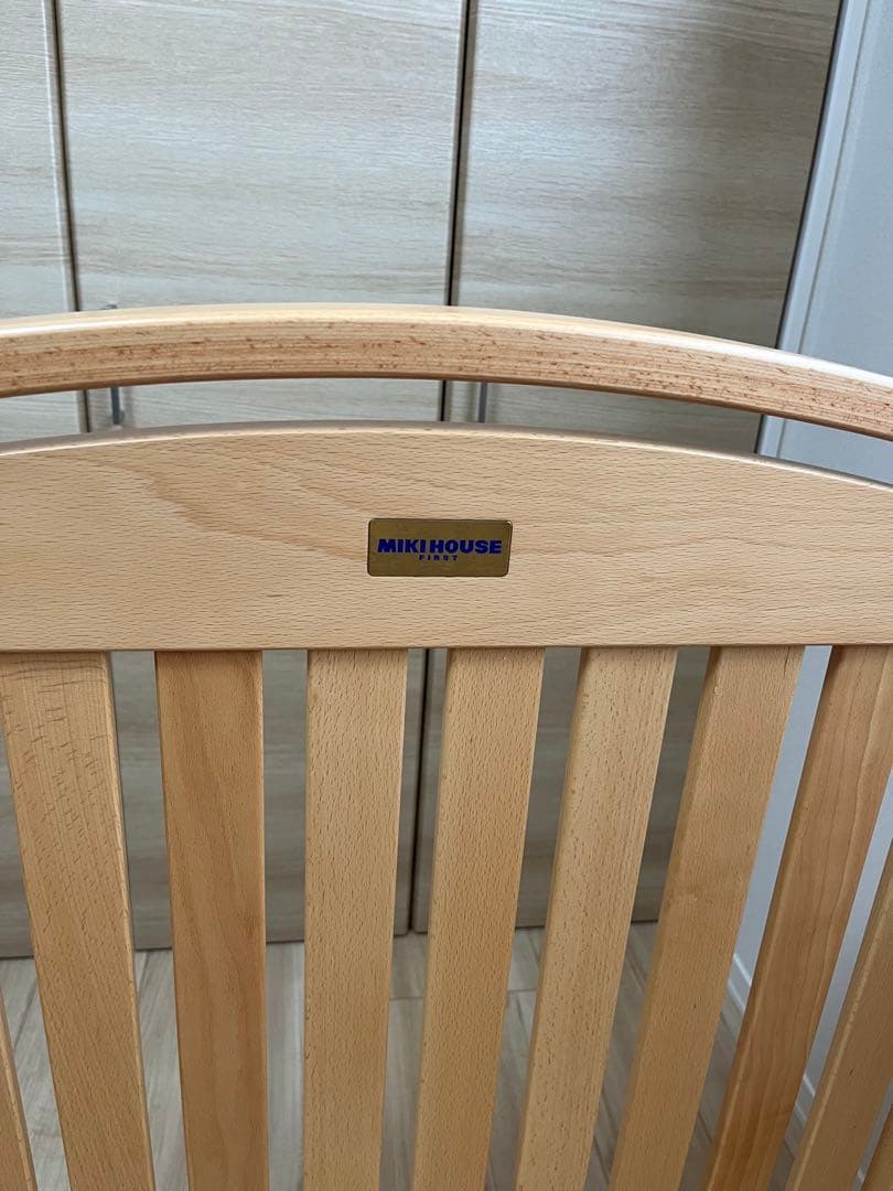 MIKI HOUSE ベビーベッド 木製