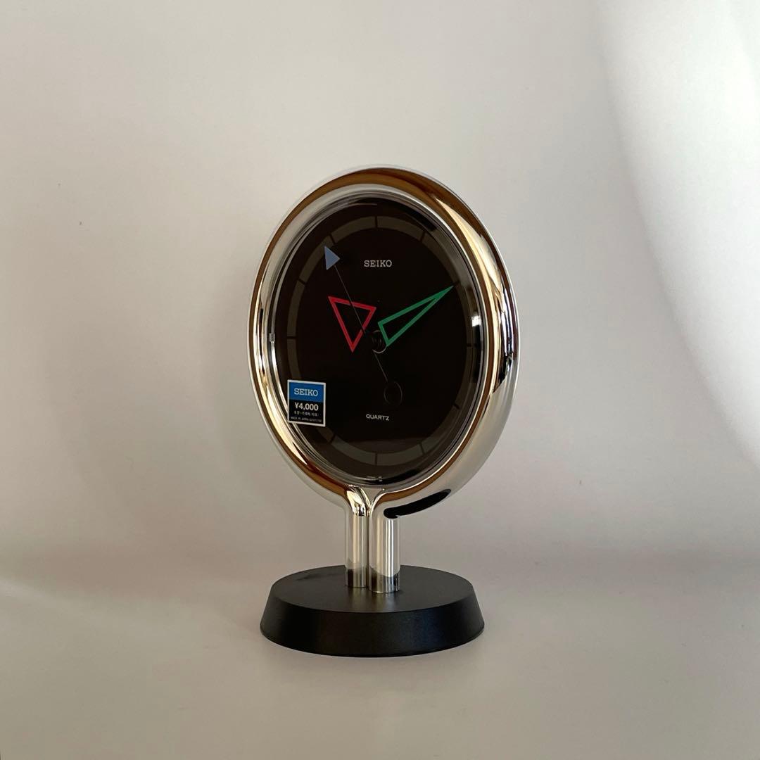 ヴィンテージ SEIKO ポストモダン デザイン デスク クロック