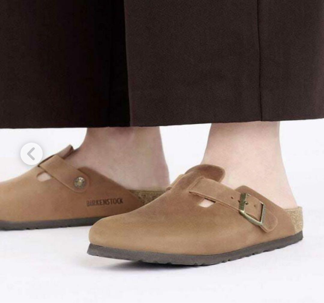 【美中古】BIRKENSTOCK BOSTON SMOOTH LEATHER