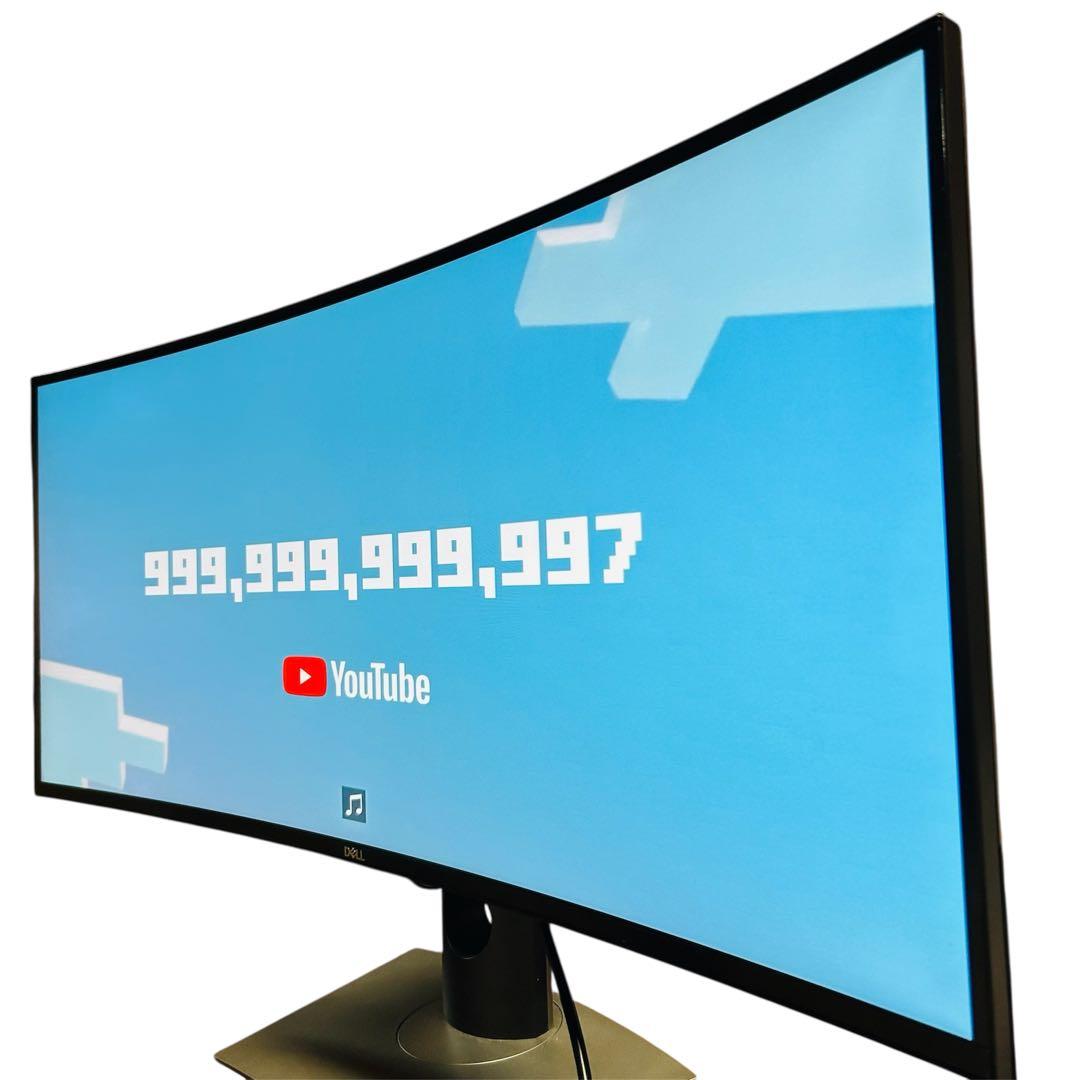 DELL U3818DW 湾曲モニター ハイエンドモニター ウルトラワイド