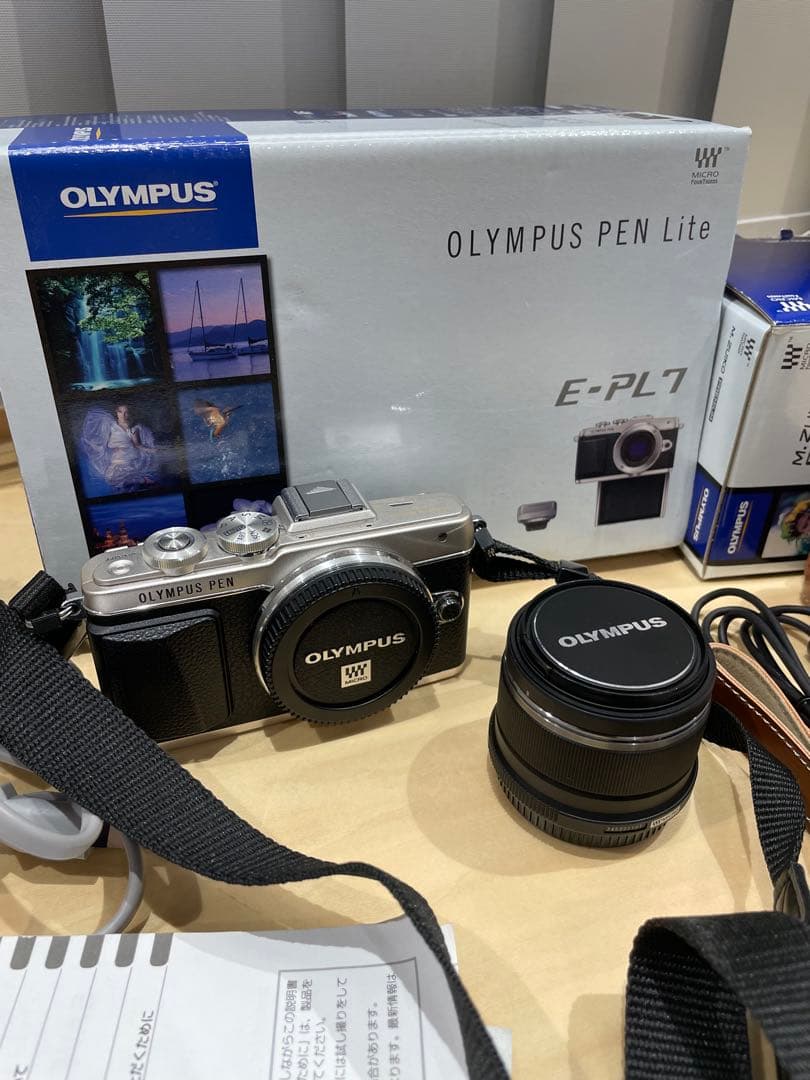 OLYMPUS PEN Lite E−PL7 本体 レンズセット