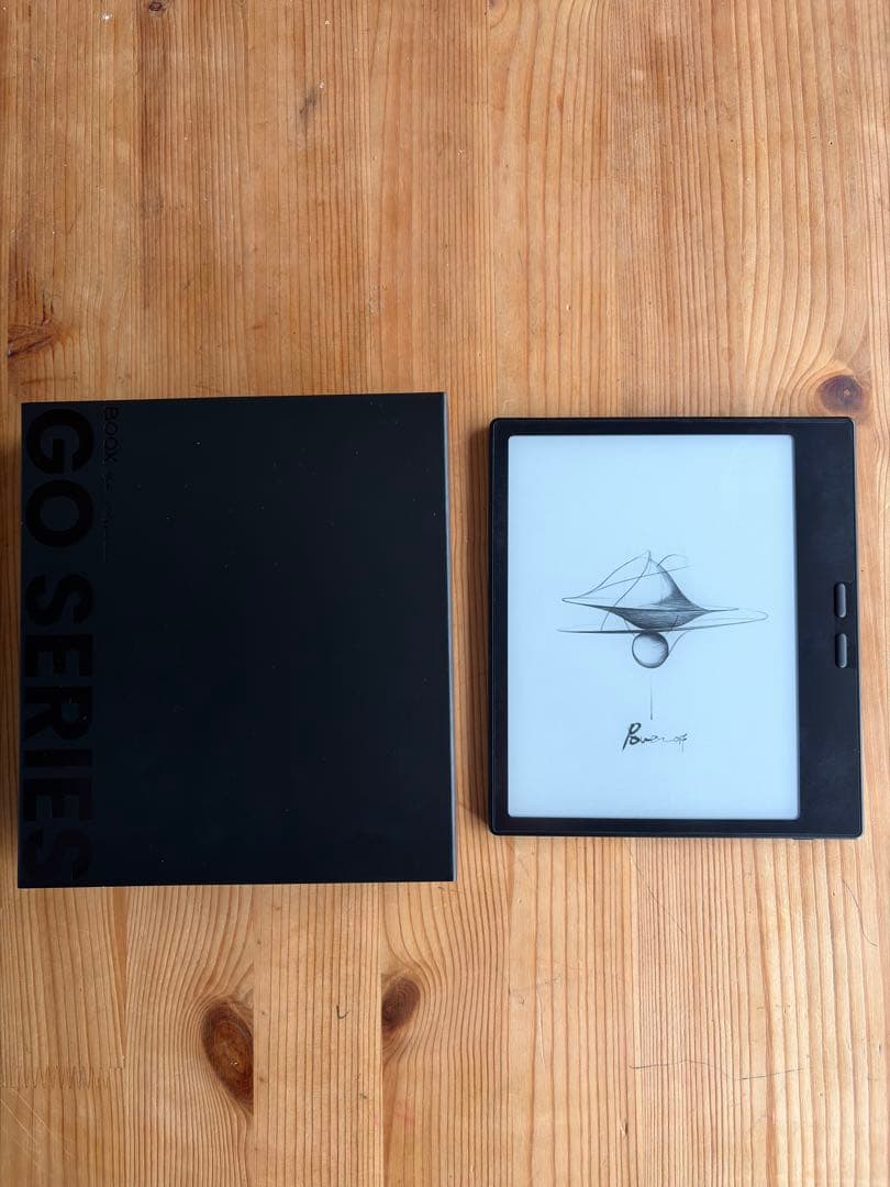 Boox go 7 【BOOX本体、カバー、ペン、画面シートセット】