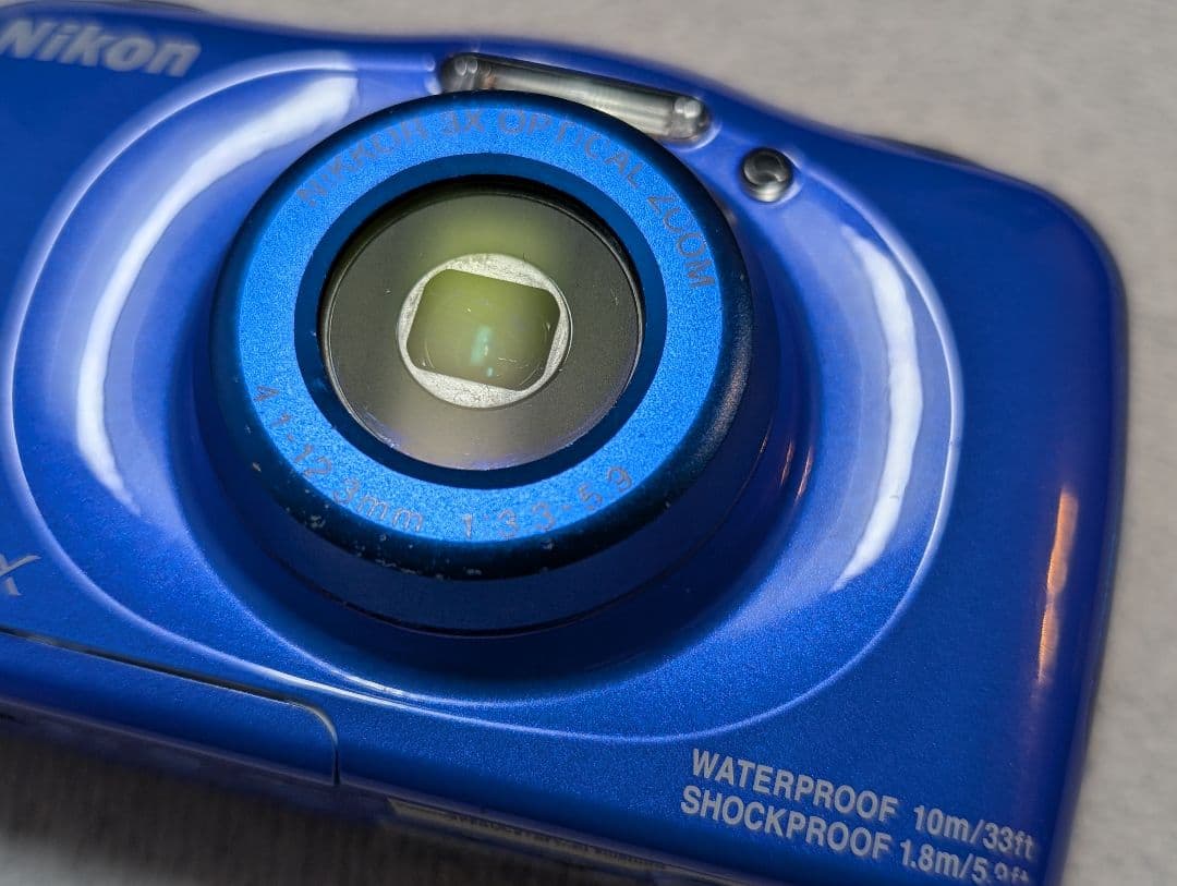 Nikon COOLPIX 防水デジタルカメラ W100 ブルー