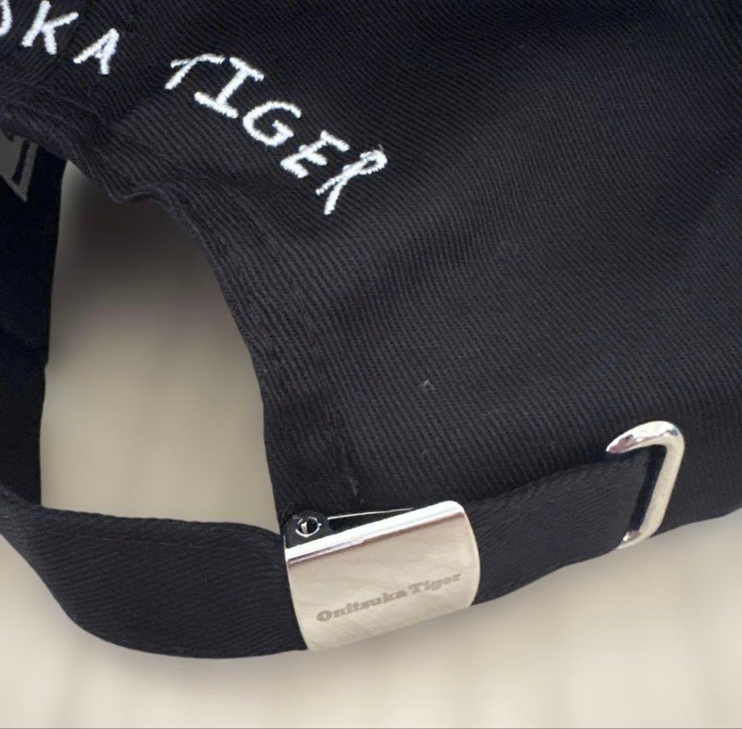 【正規品】ONITSUKA TIGER 猫刺繍キャップ