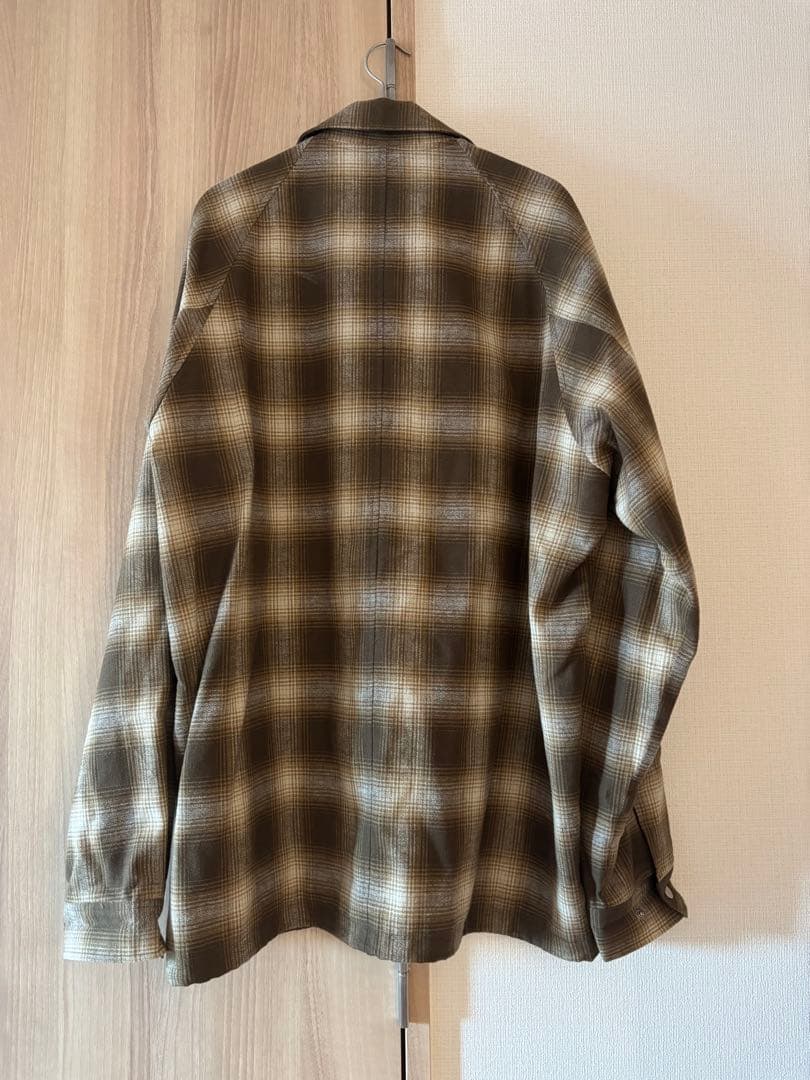 UNIVERSAL PRODUCTS チェックシャツジャケット