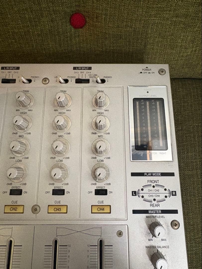 Technics　SH-MZ1200　DJミキサー　4ch　動作確認済み