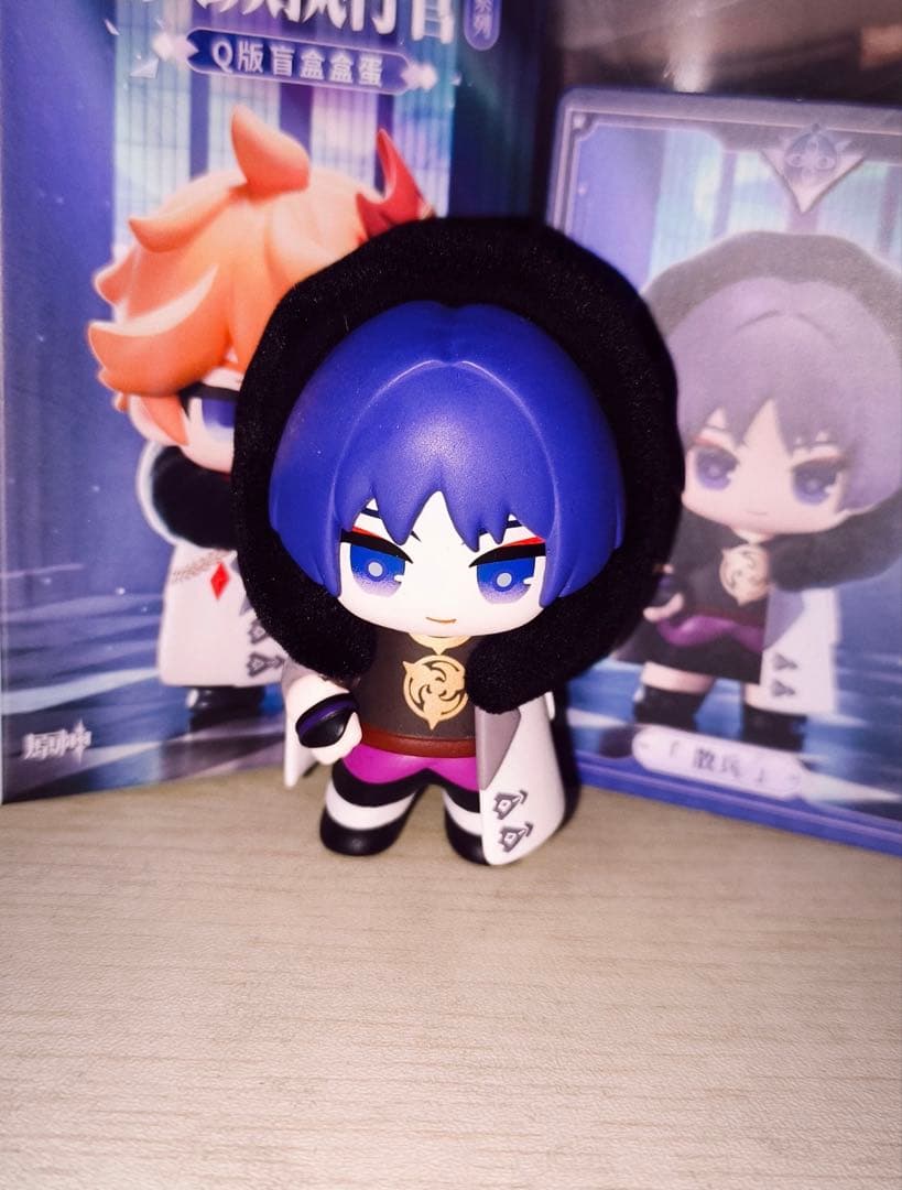 ヒ*コ様 原神 ファデュイ 執行官 ミニフィギュア スカラマシュ 散兵