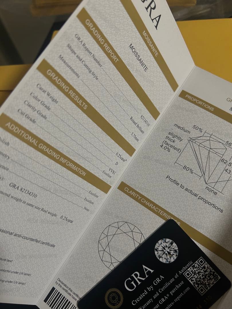 【証明書ボックス付き】ヴィーナス　ネックレス　ネックレストップLA モアサナイト