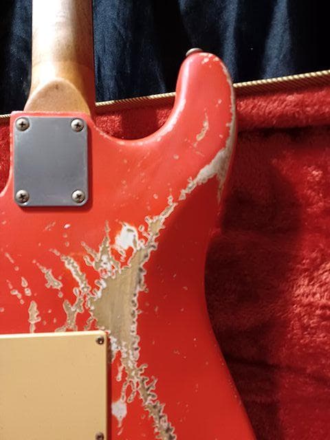 ギター FiestaRed Relic LaquerFinishStratocaster