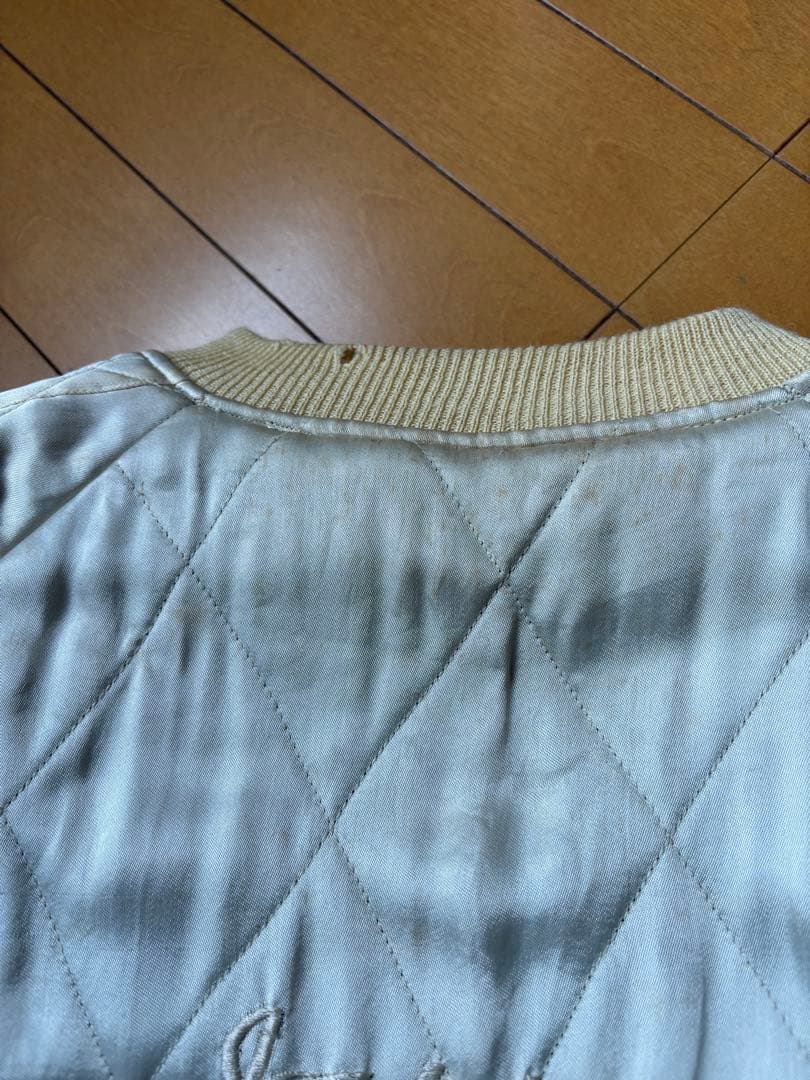 シルバーストーン スカジャン スーベニアジャケット 38 別珍 手振り刺繍