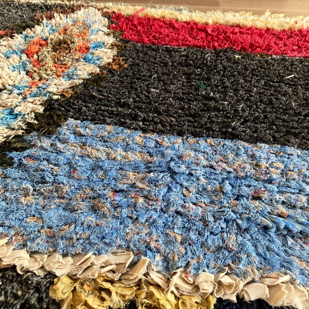 モロッコ　ラグ　ヴィンテージボシャルウィット