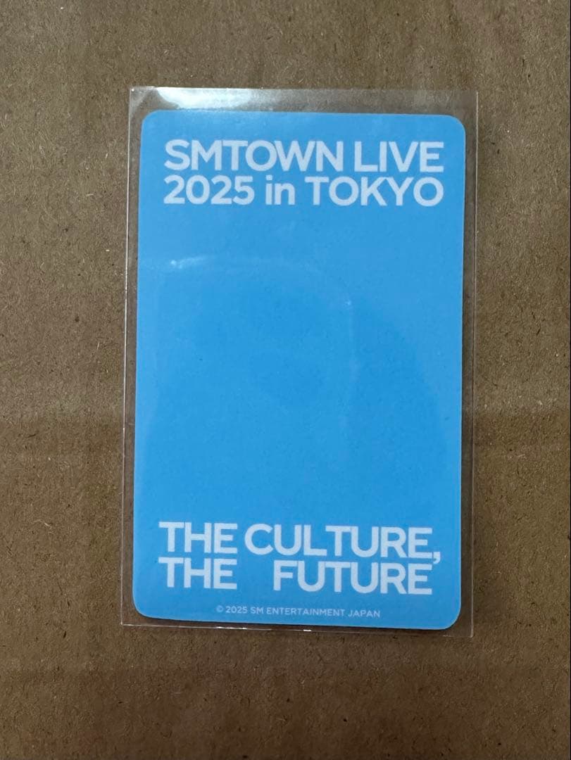 smtown 2025 pop up 6000円購入特典 トレカ ユノ ユンホ