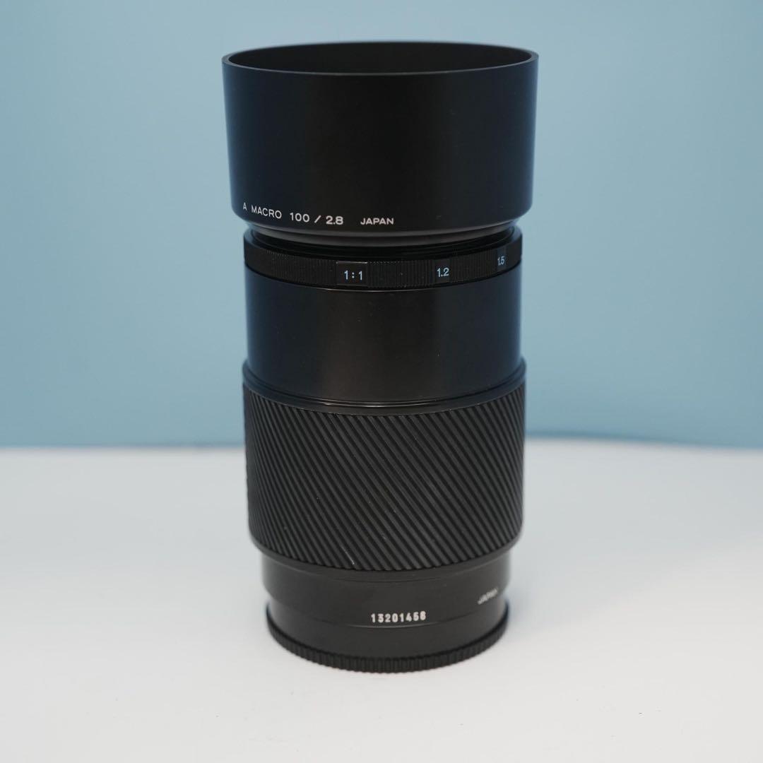 MINOLTA純正 100mm F2.8 MACRO 美品 a3838