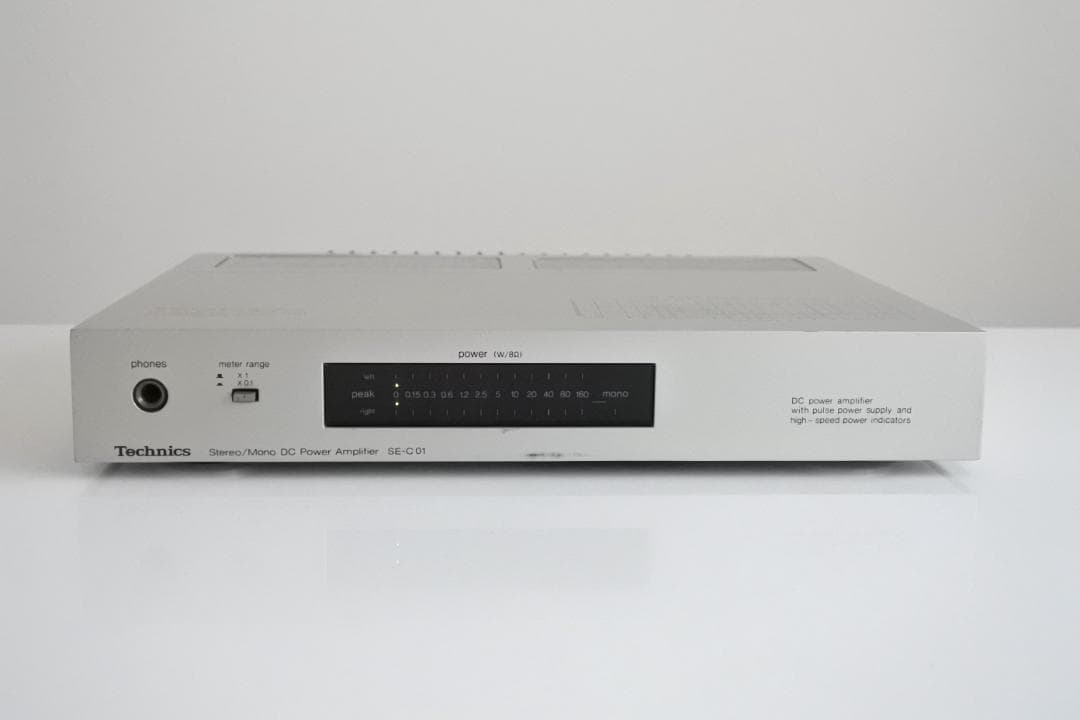 ■Technics SE-C01 パワーアンプ　正常動作品■