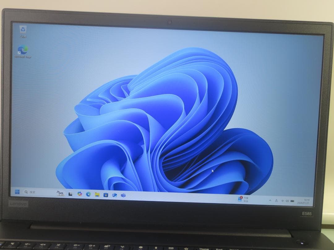 その他ノートPC本体 Lenovo E585 Ryzen 3 SSD128GB 8GB Win11