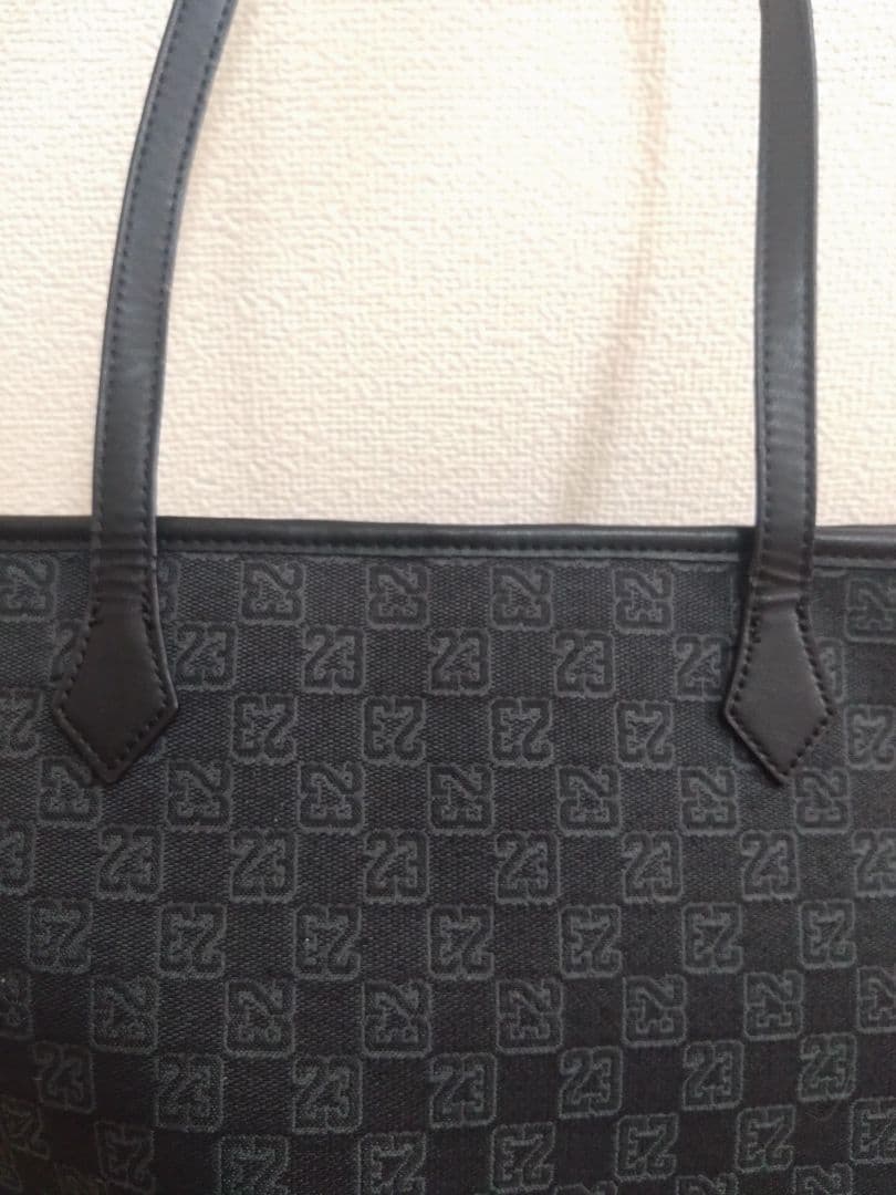 【ハリケーン】Jordan モノグラム　トートバッグ　ブラック