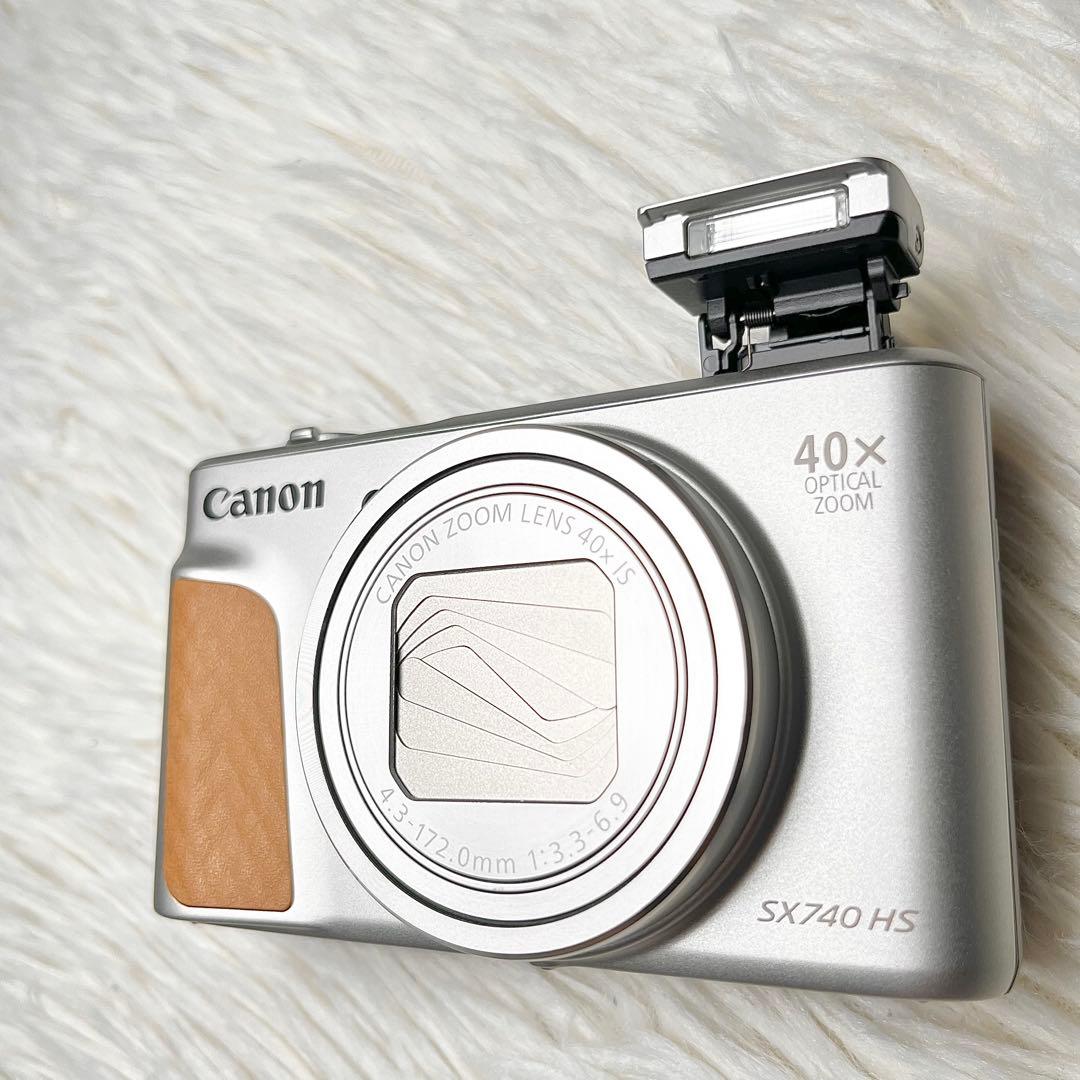 【極美品】Canon PowerShot SX740 HS シルバー