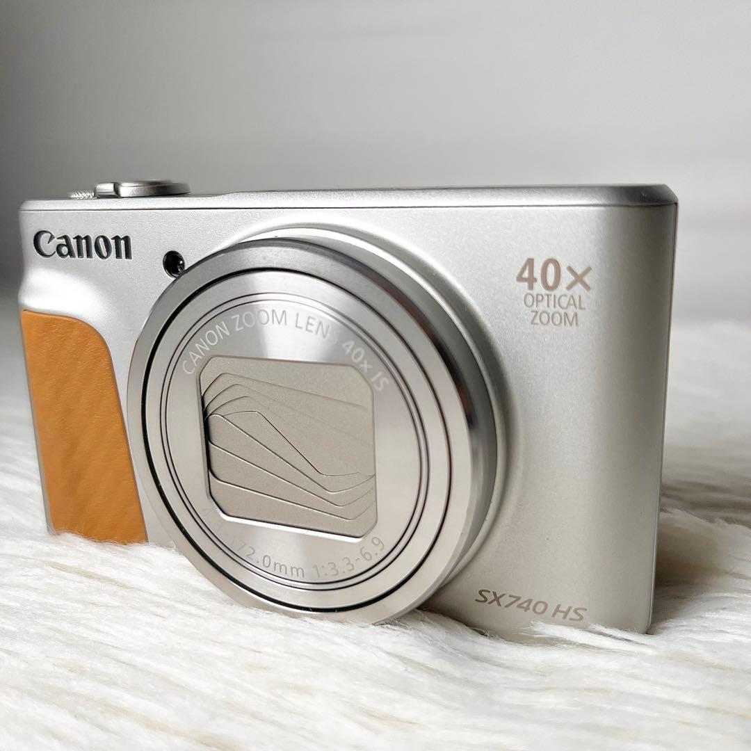 【極美品】Canon PowerShot SX740 HS シルバー
