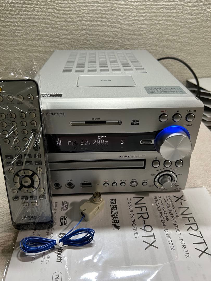 L15 整備ONKYO NFR-9TX ハイレゾ CD/SD/USBレシーバー