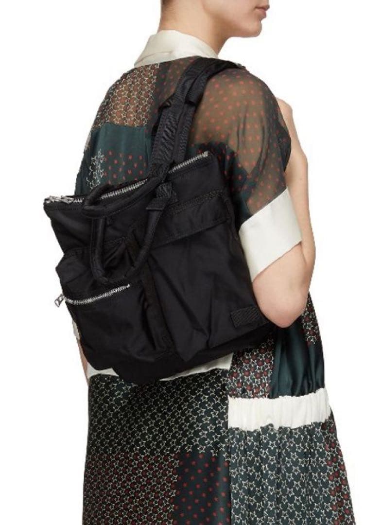 sacai porter ヘルメットバッグ　トートバッグ　サカイ　ポーター