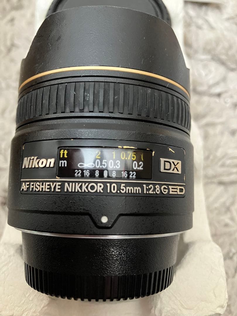 レンズ(単焦点) NIKONAF DX Fisheye-Nikkor 10.5mm F2.8G