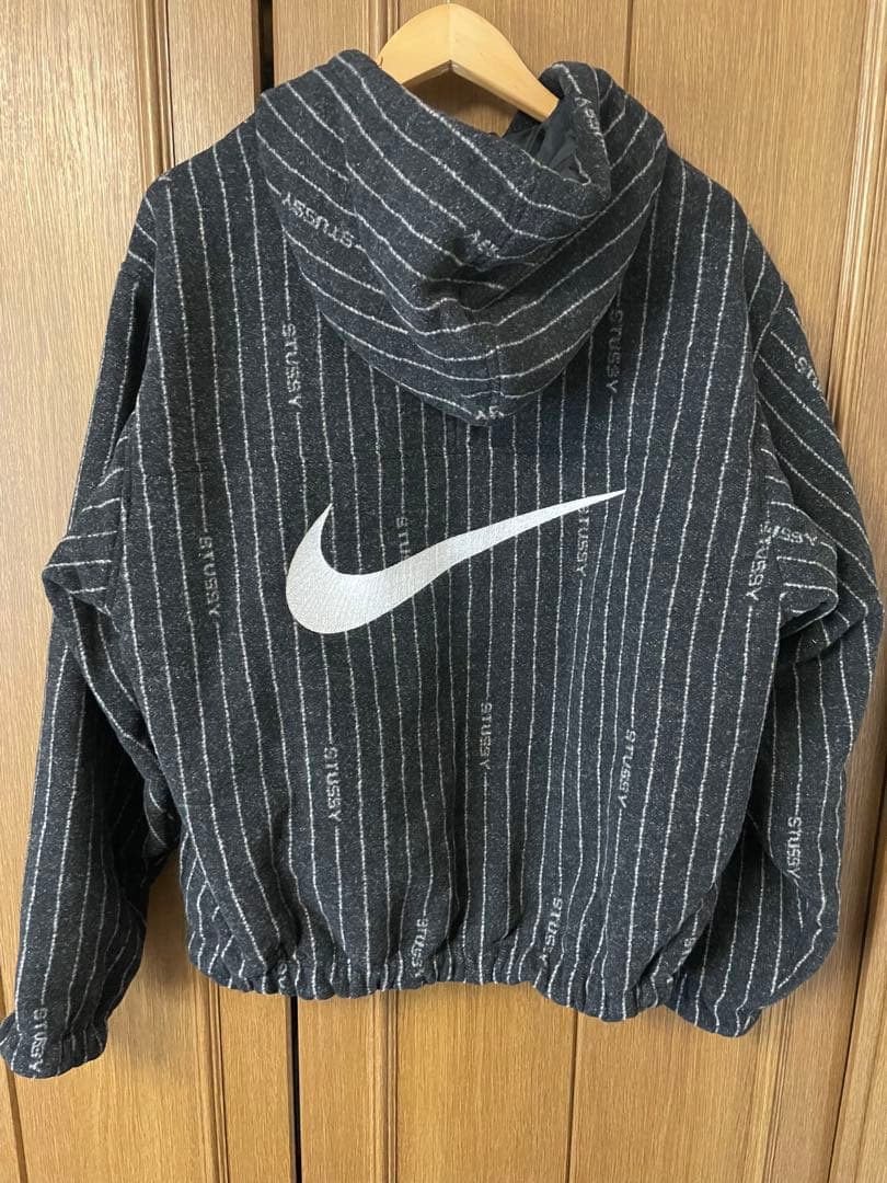 Nike Stussy Striped Wool Jacket　Lサイズ