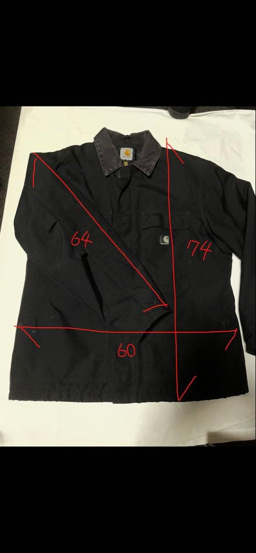 Carhartt デトロイトジャケット ブラック