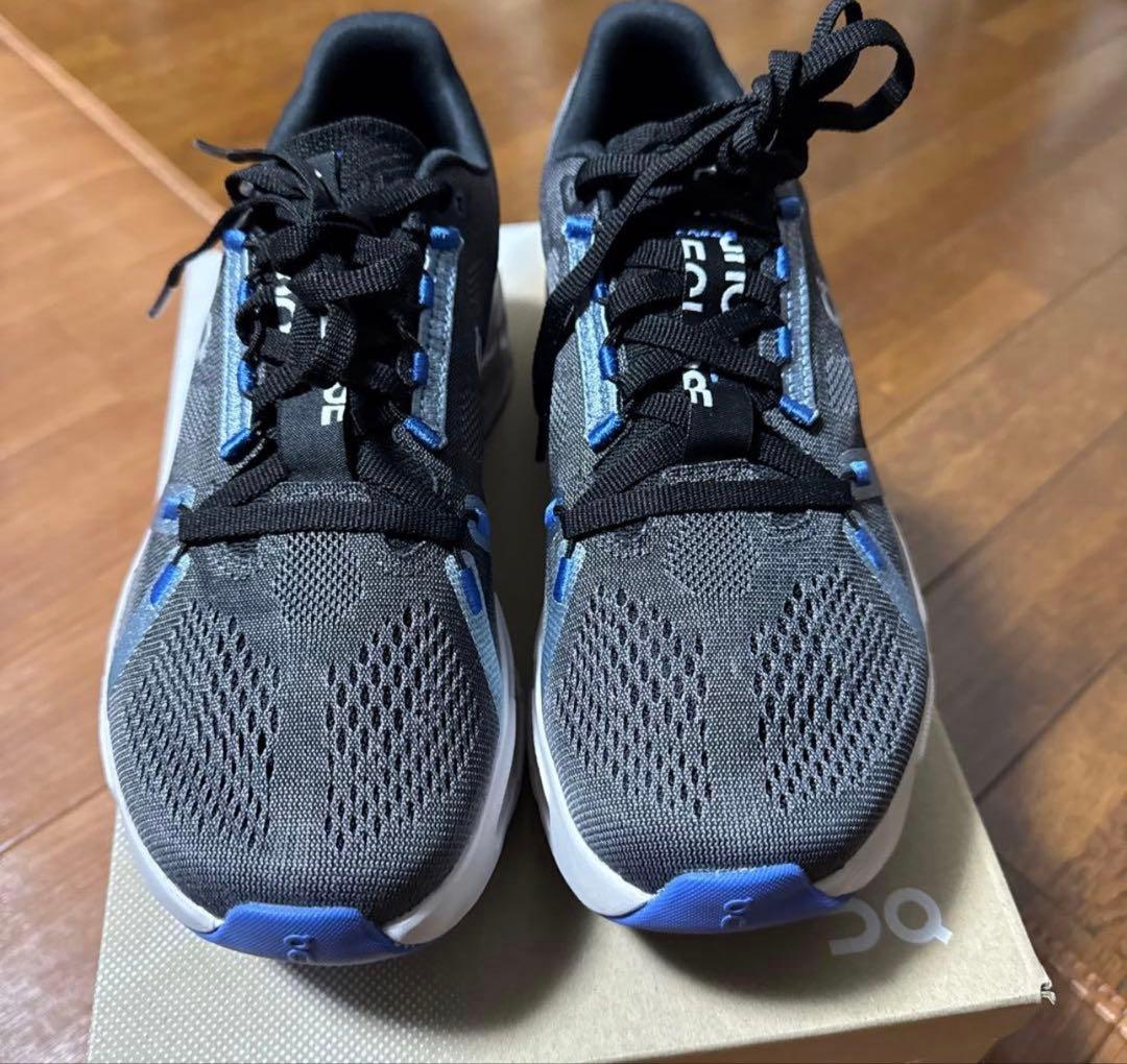 onオン クラウドエクリプス ブラック×フロスト25㎝新品未使用品