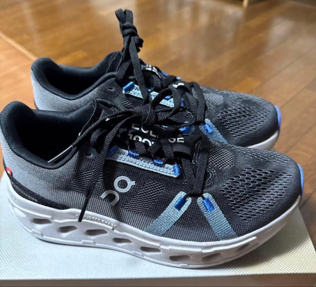 onオン クラウドエクリプス ブラック×フロスト25㎝新品未使用品