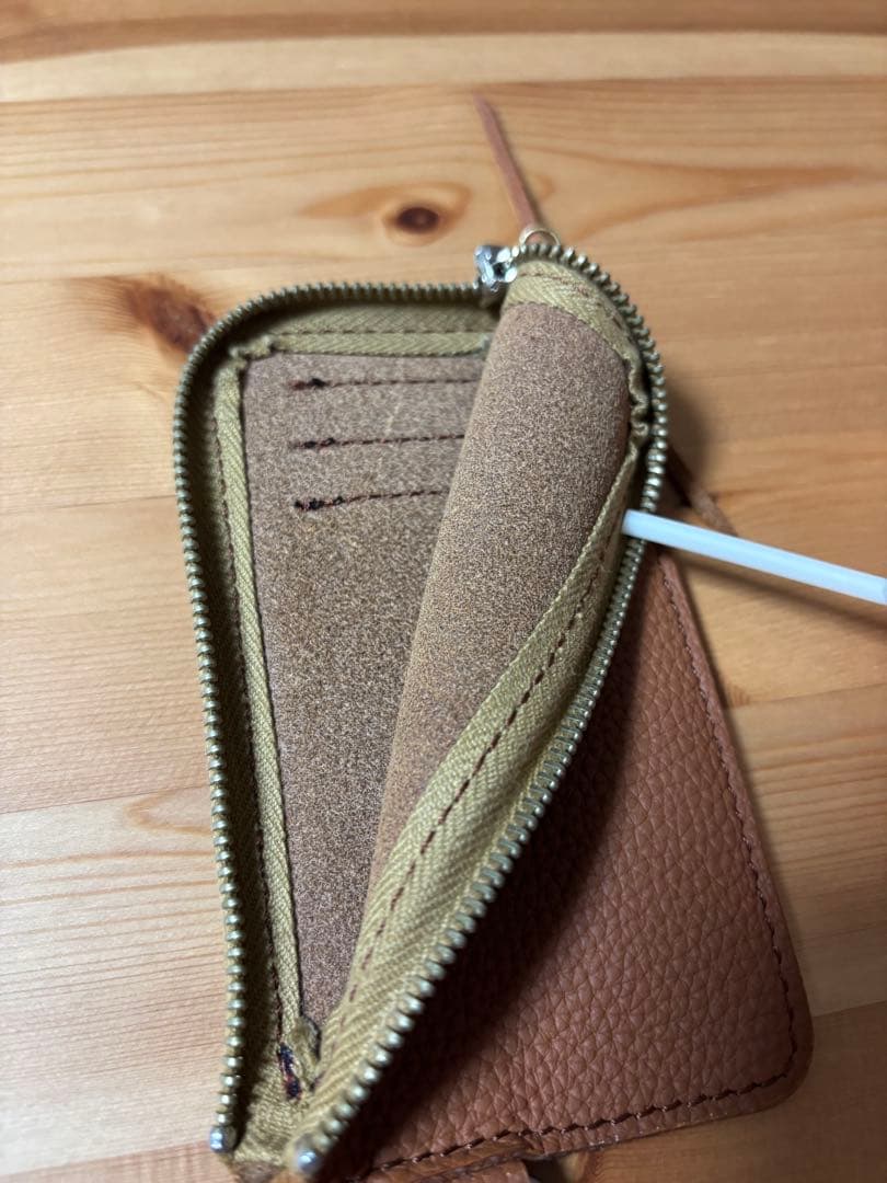 最終値下げ スタンダードカリフォルニア ボタンワ－クス レザーウォレット