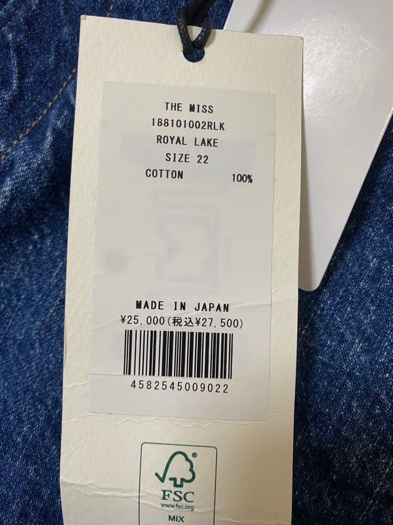 新品タグ付◆upper hights アッパーハイツ　THE MISS 22