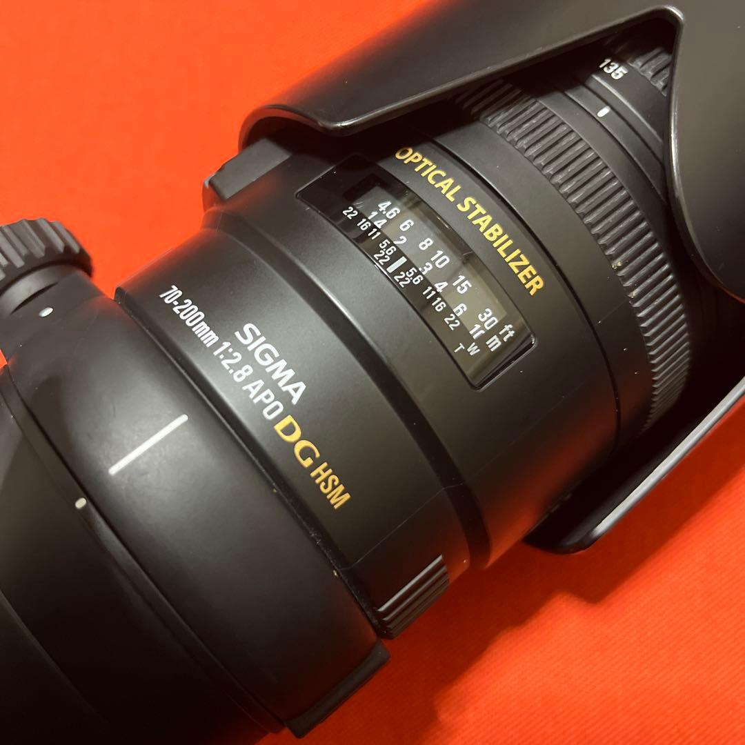 レンズ(ズーム) SIGMA 70-200mm F2.8 APO EX DG OS