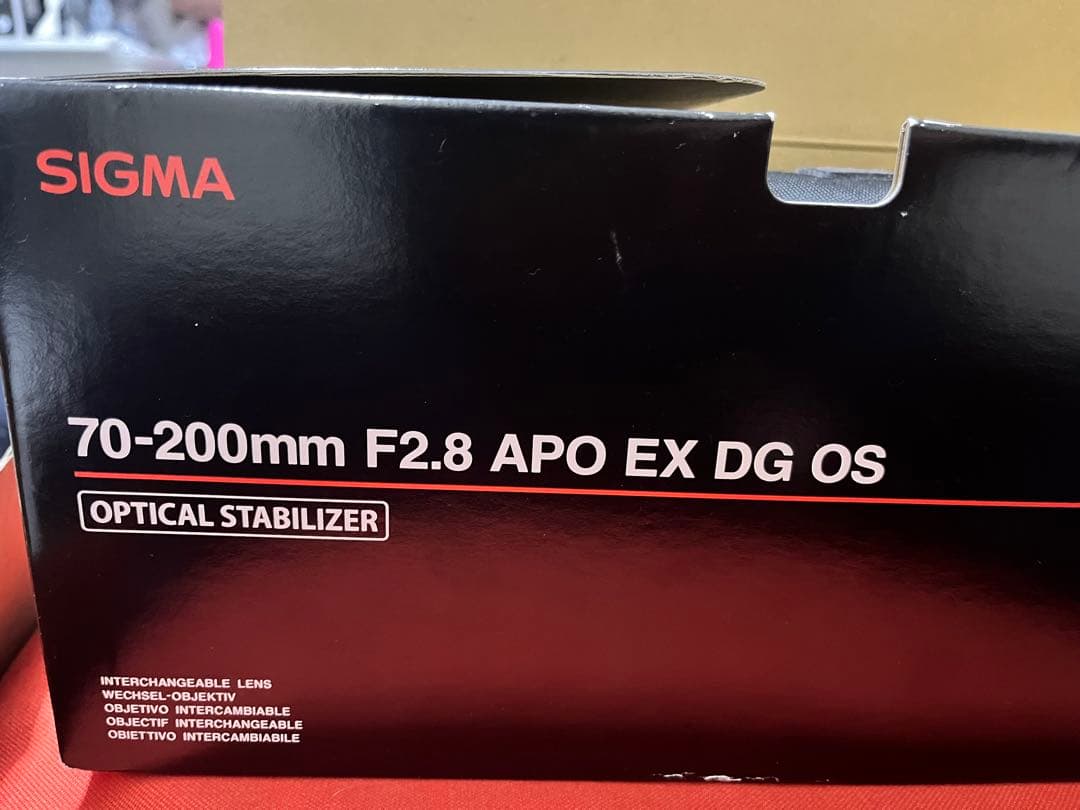 レンズ(ズーム) SIGMA 70-200mm F2.8 APO EX DG OS