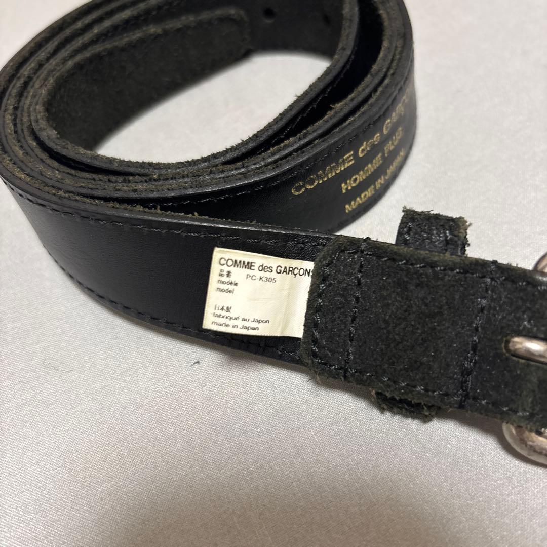《激レア》 コムデギャルソンオムプリュス ショーアイテム 牛革ベルト