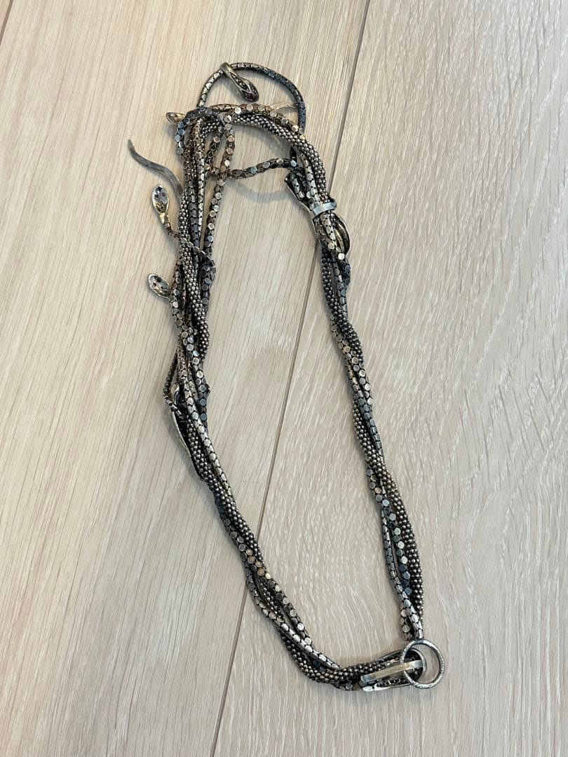 【925】HP FRANCE/IOSSELLIANI スネークネックレス