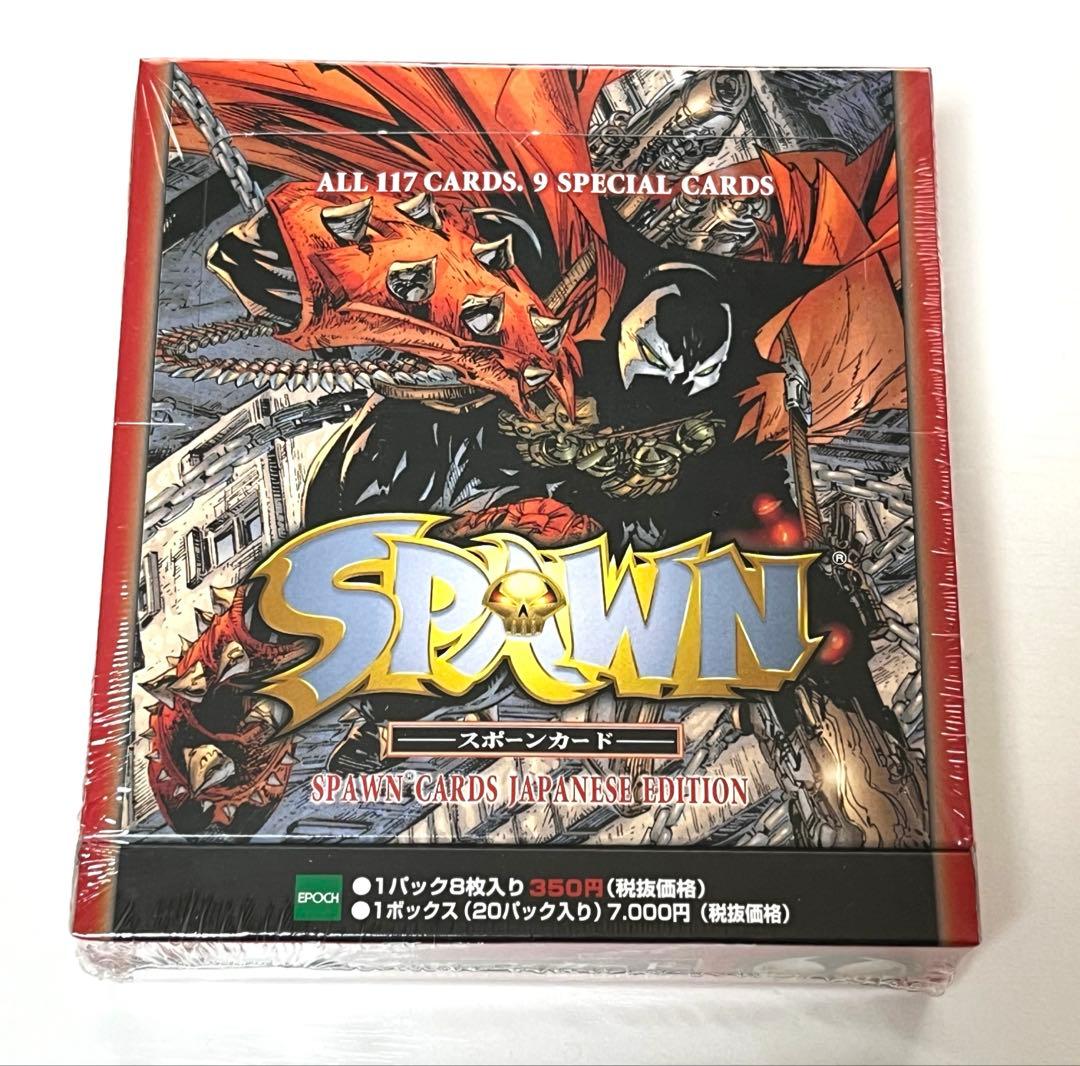 SPAWN CARDS BOX シュリンク未開封 エポック社 1998 オマケ付