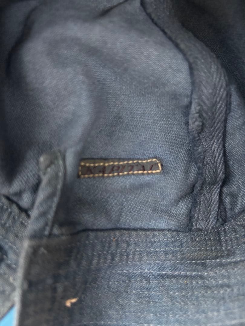 【サンプル品一点物】KAPITAL 老人と海 キャップ 染め