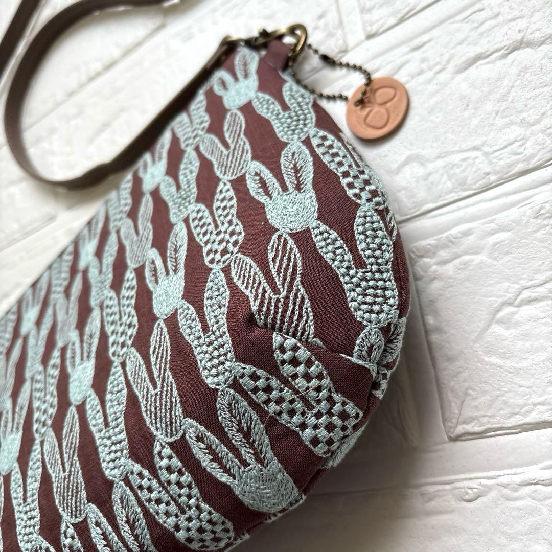 50731A ハンドメイド　ミナペルホネン　ショルダーバック