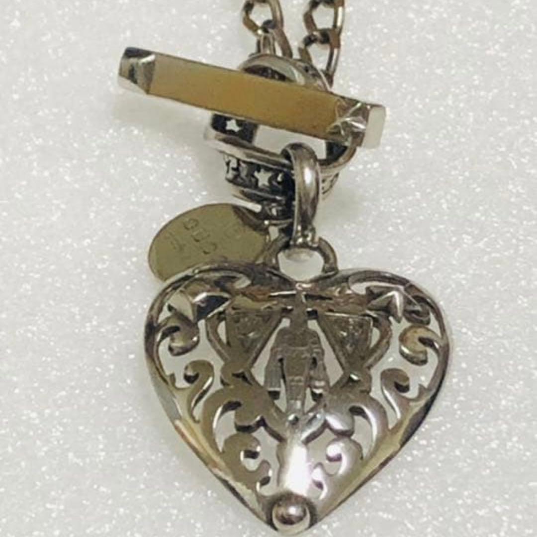 ma GUCCI グッチ　レア　クレスト　シルバー　ネックレス