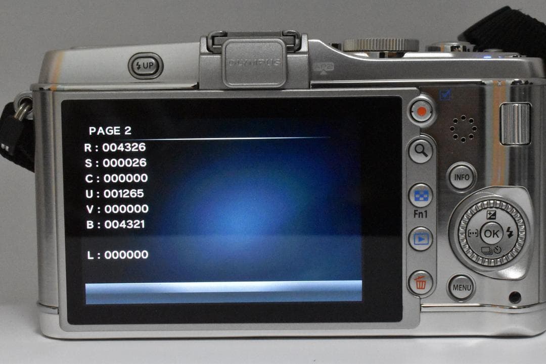 オリンパス OLYMPUS PEN E-P3 シルバー ボディ