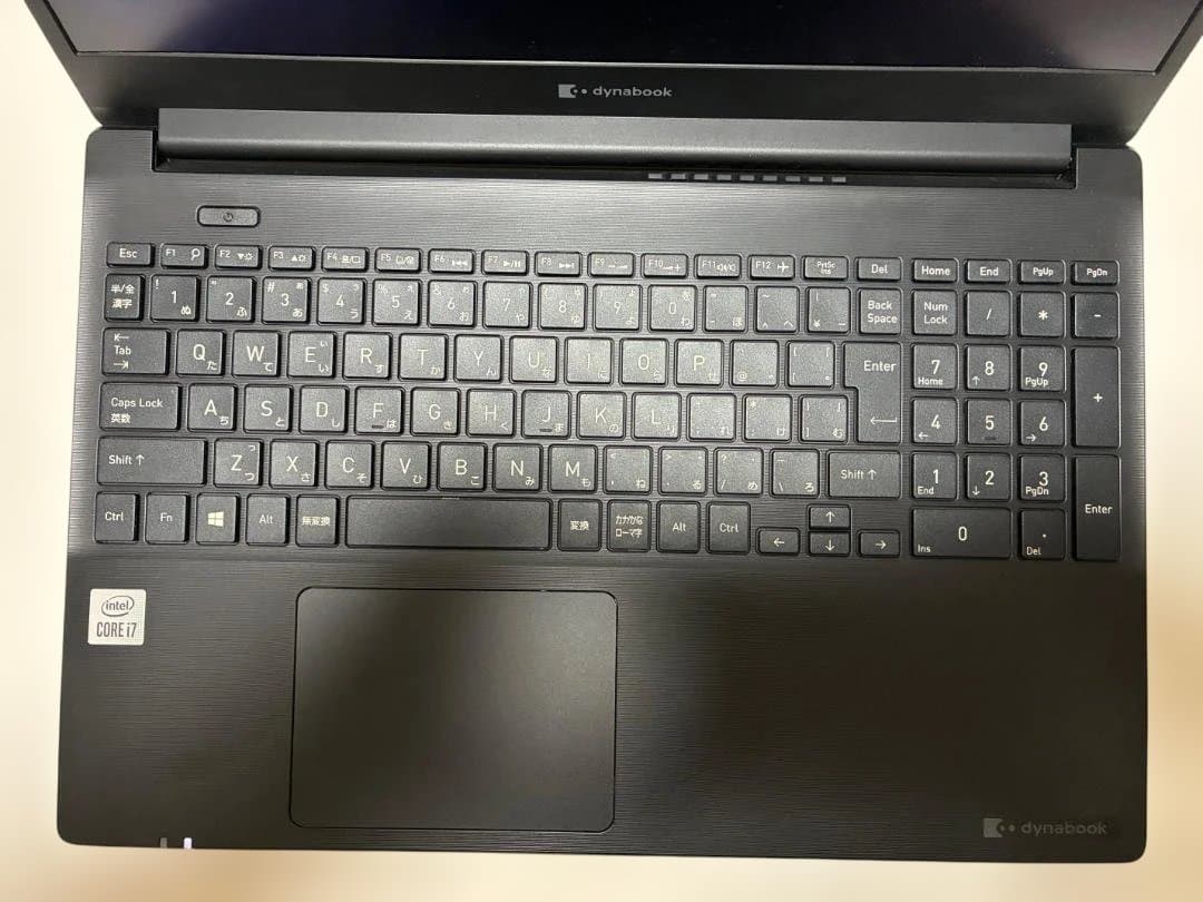 dynabook 第10世代Core i7 15.6インチ 16GB/512GB